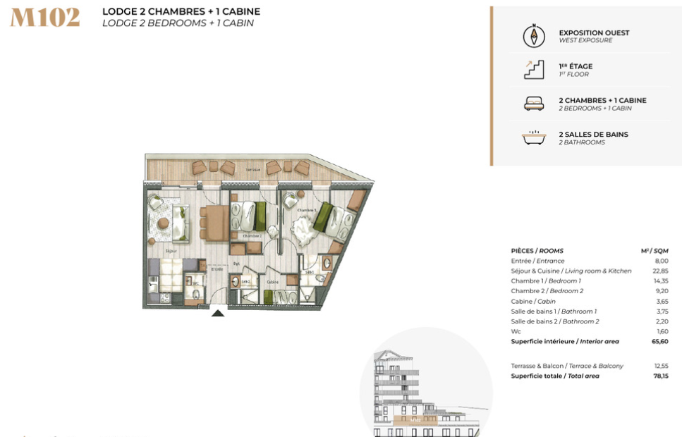French property for sale in Tignes, Savoie - €1,172,500 - photo 