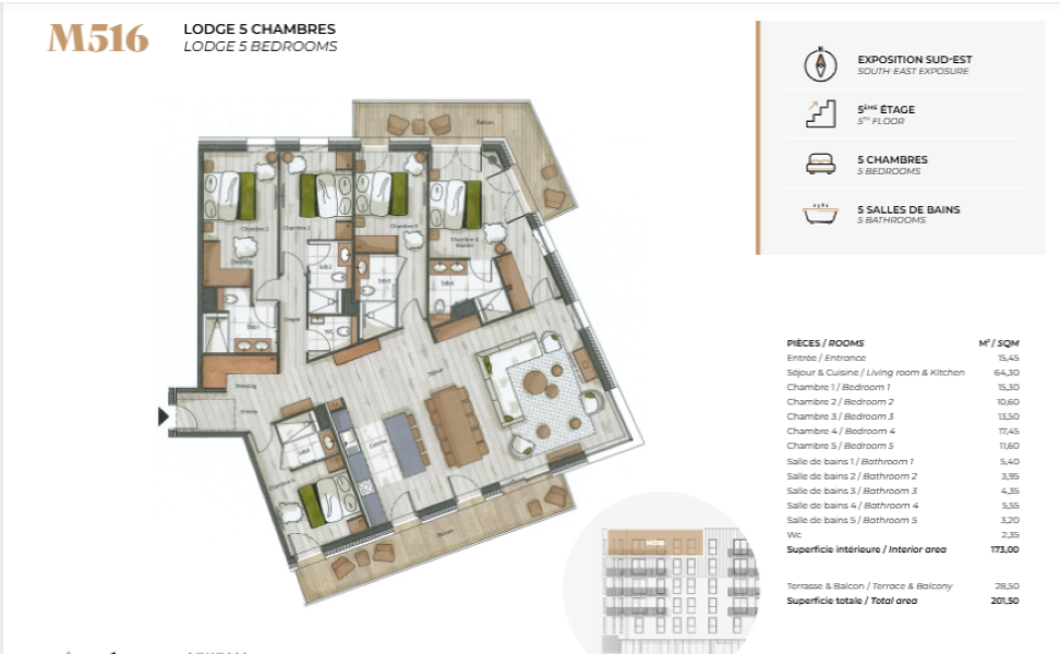 French property for sale in Tignes, Savoie - €3,915,000 - photo 